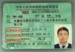 ML driving licence